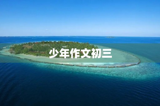 少年作文初三，如何提升写作水平？