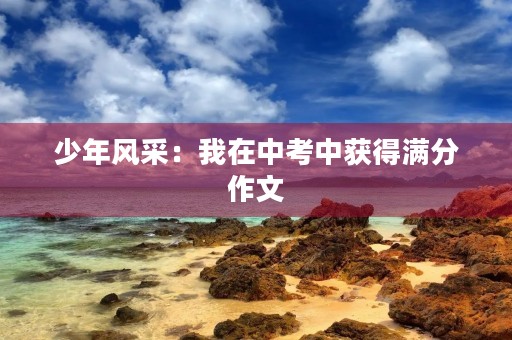 少年风采:我在中考中获得满分作文 少年风采:我在中考中获得满分作文