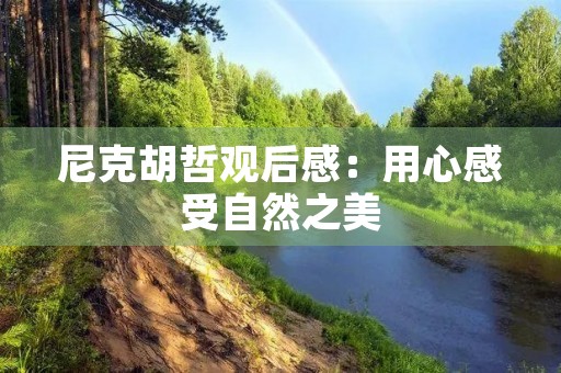 尼克胡哲观后感:用心感受自然之美 尼克胡哲观后感:用心感受自然之美