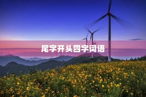 尾字开头四字词语
