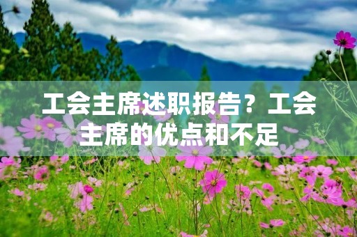 工会主席述职报告？工会主席的优点和不足