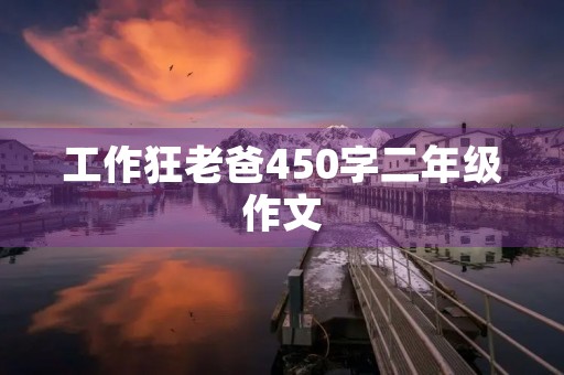 工作狂老爸450字二年级作文 工作狂老爸450字二年级作文