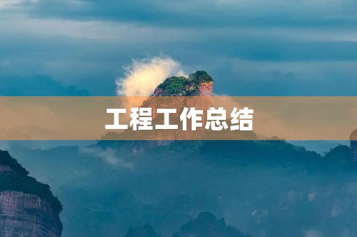 工程工作总结