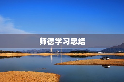 师德学习总结