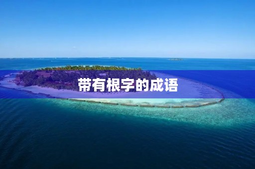 带有根字的成语 带有根字的成语