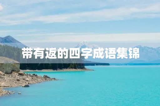 带有返的四字成语集锦 带有返的四字成语集锦