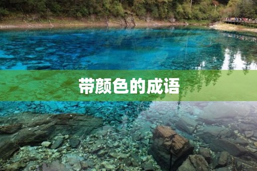 带颜色的成语