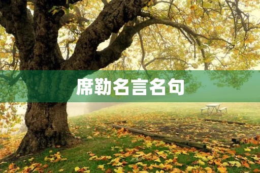席勒名言名句，席勒名言名句人要忠于年轻时的梦想