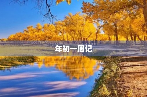 年初一周记 年初一周记