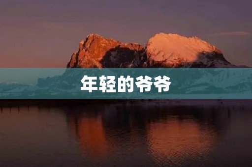 年轻的爷爷