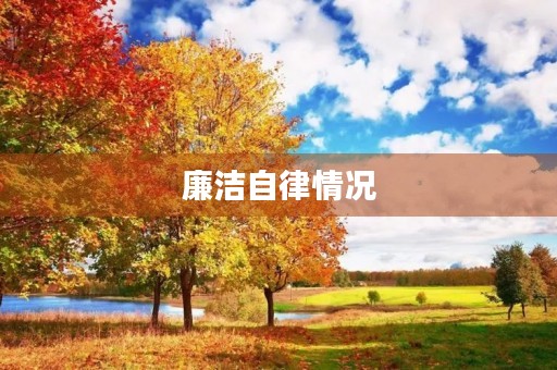 廉洁自律情况,谈谈自己廉洁自律方面的情况 廉洁自律情况,谈谈自己廉洁自律方面的情况