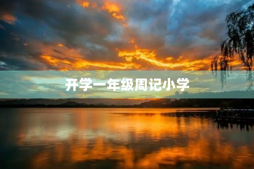 开学一年级周记小学