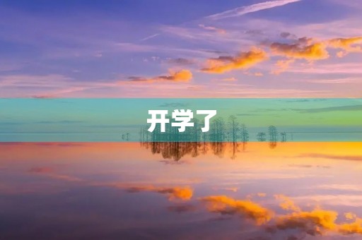开学了，新学期新气象，我又开始了新的学习生活。暑假已经结束了，回想起来，这个暑假对我来说是非常充实而又有意义的。