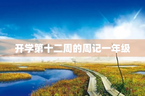 开学第十二周的周记一年级
