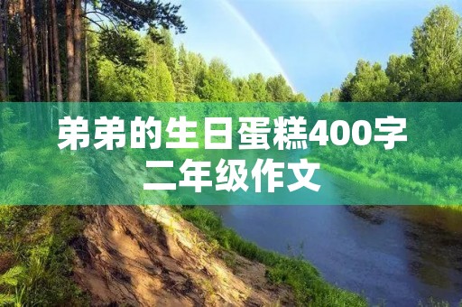 弟弟的生日蛋糕400字二年级作文
