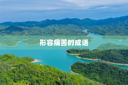 形容痛苦的成语