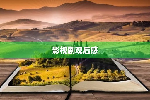 影视剧观后感 影视剧观后感
