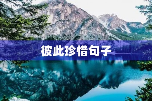彼此珍惜句子(婚姻不易,彼此珍惜句子)