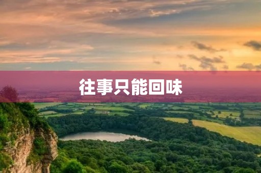 往事只能回味