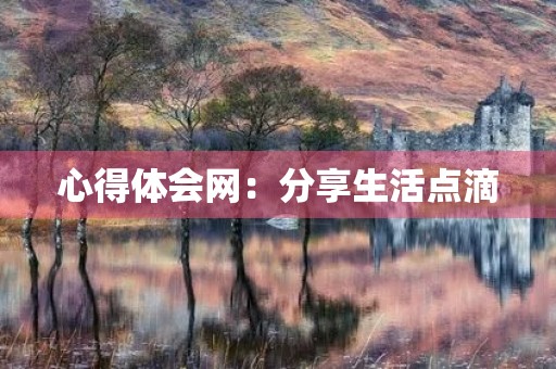 心得体会网：分享生活点滴，传递心灵感悟