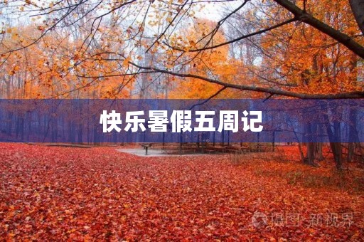 快乐暑假五周记 快乐暑假五周记