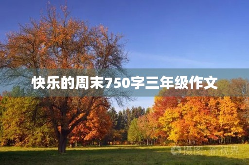 快乐的周末750字三年级作文 快乐的周末750字三年级作文