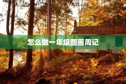 怎么做一年级图画周记