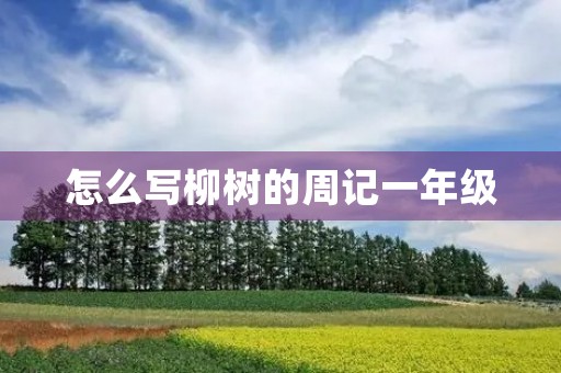 怎么写柳树的周记一年级