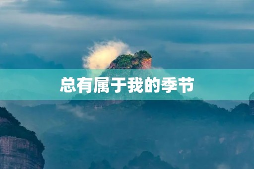 总有属于我的季节 总有属于我的季节