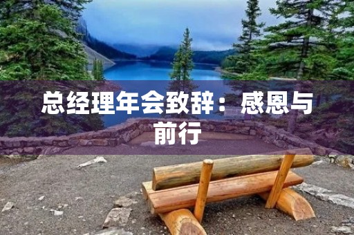 总经理年会致辞:感恩与前行 总经理年会致辞:感恩与前行