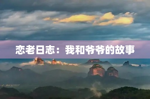 恋老日志:我和爷爷的故事 恋老日志:我和爷爷的故事