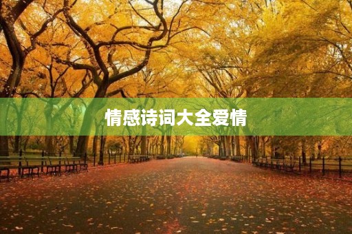 情感诗词大全爱情(情感诗词大全爱情离别句子) 情感诗词大全爱情(情感诗词大全爱情离别句子)