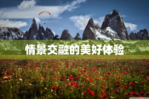 情景交融的美好体验