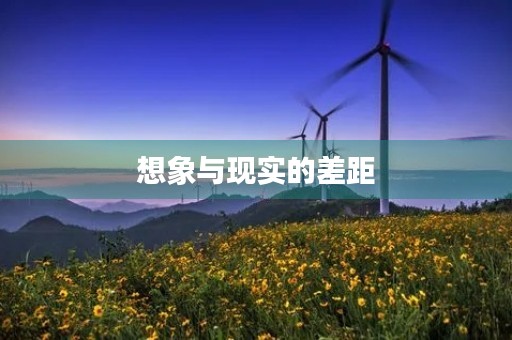想象与现实的差距