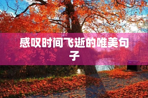 感叹时间飞逝的唯美句子(感叹时间飞逝的唯美句子短句) 感叹时间飞逝的唯美句子(感叹时间飞逝的唯美句子短句)