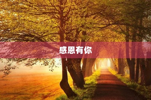 感恩有你,感谢信送上 感恩有你,感谢信送上