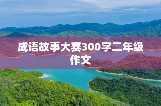 成语故事大赛300字二年级作文