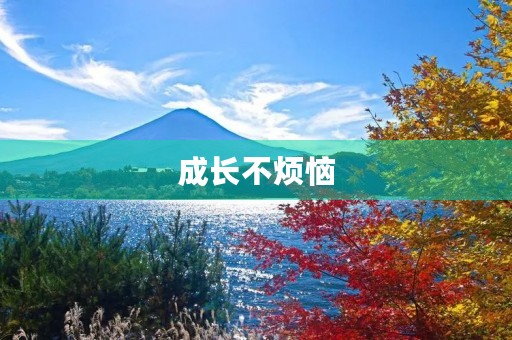 成长不烦恼 成长不烦恼