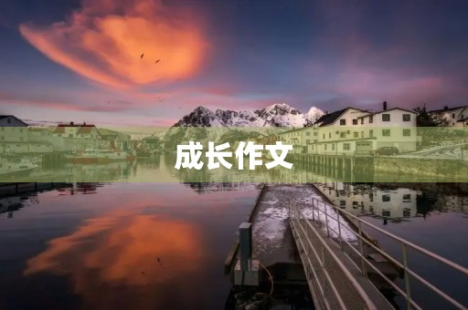 成长作文 成长作文