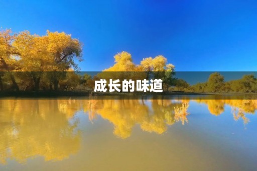 成长的味道 成长的味道