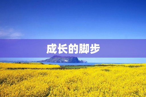 成长的脚步