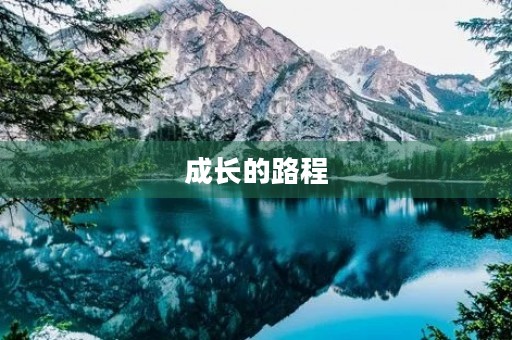 成长的路程