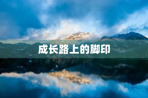 成长路上的脚印