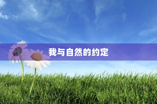 我与自然的约定 我与自然的约定