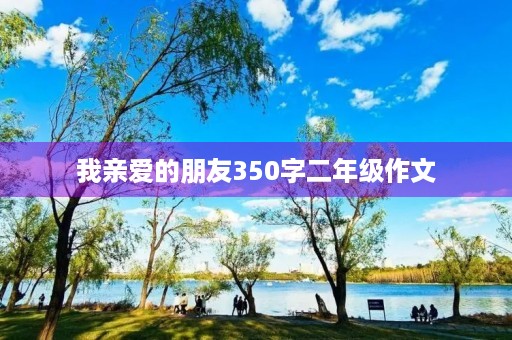 我亲爱的朋友350字二年级作文