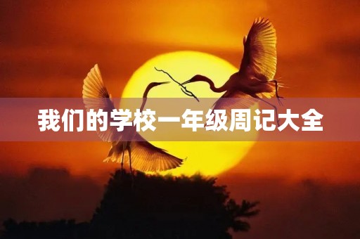 我们的学校一年级周记大全 我们的学校一年级周记大全