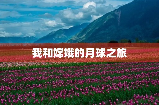 我和嫦娥的月球之旅