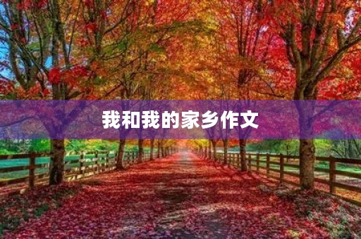 我和我的家乡作文