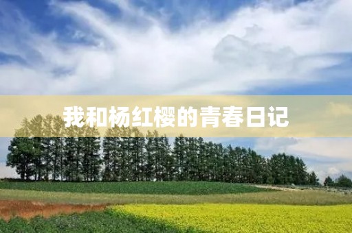 我和杨红樱的青春日记