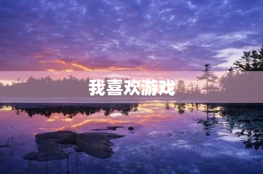 我喜欢游戏